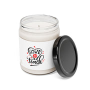 Fuel The Passion: "Love to Teach" Scented Candle for Educators | Love to Teach Soy Candle Gift (9oz)