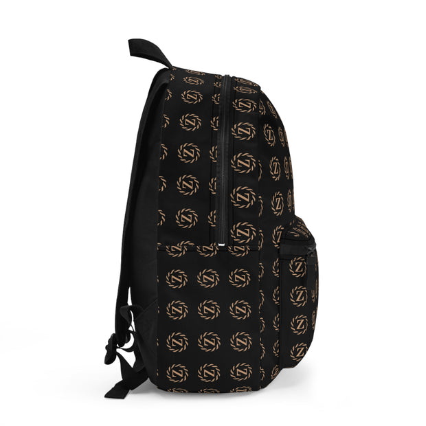 Zenglitz Print Backpack - Z Print Backpack - Glamour Print Backpack - All Over Print Backpack - Zenglitz Print - Backpack