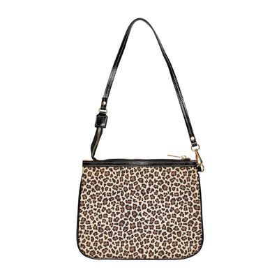 Stylish Leopard Print Small Shoulder Bag, Animal Print Crossbody Purse, Compact Shoulder Handbag, Trendy Women's Fashion, Fashionable Leopard Bag Small Shoulder Bag