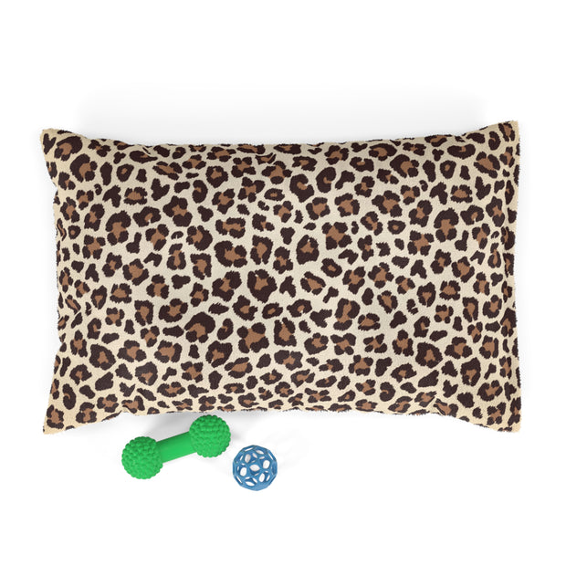 Animal Leopard Print Pet | Bed Soft Fluffy Dog Bed | Comfy Cozy Bed | Dog Bedding | Cat Bedding