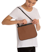 Small Shoulder Bag Brown Small Leather Crossbody Bag, Messenger bag, Brown Leather Shoulder Bag, Brown Leather Purse, Handmade Crossbody