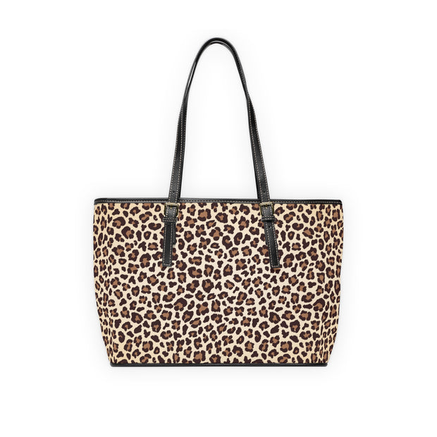 Leopard PU Leather Shoulder Bag - Leopard All Over Print - Leopard Leather Shoulder Bag - Leopard Print Purse - Leopard Print Bag - Cheetah Print Shoulder Bag