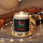 Joyful Merry Christmas Scented Soy Candle, 9oz Merry Christmas Candle, Blessed Happy Holidays, Christmas Soy Candle, Secret Santa Gift Family Christmas Gift, Corporate Gifts Holiday, Gift for her