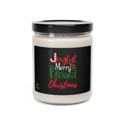 Joyful Merry Christmas Scented Soy Candle, 9oz Merry Christmas Candle, Blessed Happy Holidays, Christmas Soy Candle, Secret Santa Gift Family Christmas Gift, Corporate Gifts Holiday, Gift for her