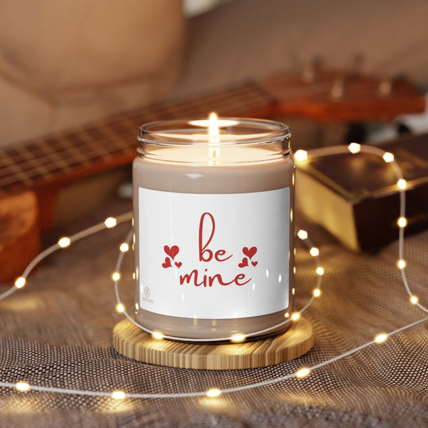 BE MINE Scented Candle, Valentine's Day Gift | BE MINE: Romantic Soy Candle (9oz) - Perfect Valentine's Day Gift