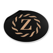 Zenglitz Home of Glamour Round Vinyl Stickers