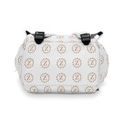 Zenglitz Multifunctional Diaper Backpack - White Zenglitz Print Diaper Backpack - White Unisex Z Print Backpack - White Multifunctional Diaper Backpack - White All Over Print Backpack - Zenglitz Print - Backpack