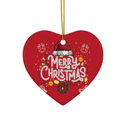 Merry Christmas Ceramic Ornaments holidays ornaments tree decoration ornament(1pc, 3pcs, 5pcs, 10pcs)