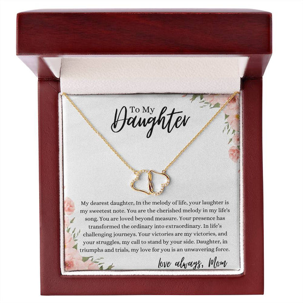 Celebrate Mother-Daughter Bond with Everlasting Love Necklace & Personal Message