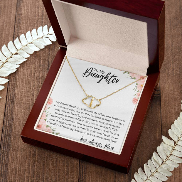 Celebrate Mother-Daughter Bond with Everlasting Love Necklace & Personal Message