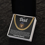 To My Dad |Cuban Link Chain