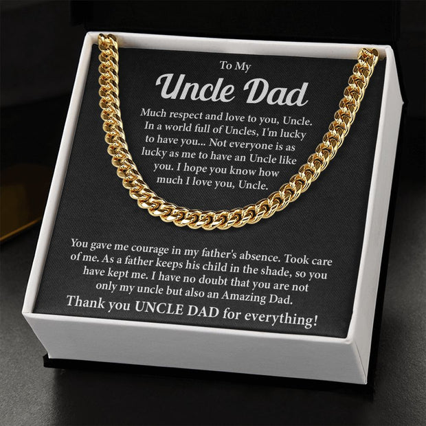 To Uncle Dad | Cuban Link Chain