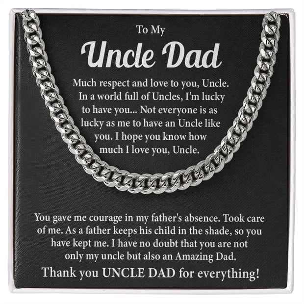 To Uncle Dad | Cuban Link Chain