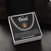 To My Dad |Cuban Link Chain