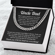 To Uncle Dad | Cuban Link Chain