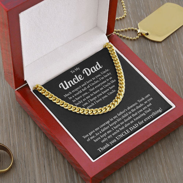 To Uncle Dad | Cuban Link Chain