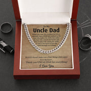 To My Uncle Dad|Cuban Link Chain