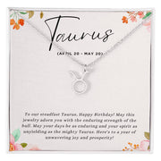 Celebrate Her Grounded Spirit with a Personalized Zodiac Necklace: Happy Birthday, Taurus!