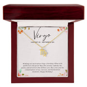 Celebrate Her Detail-Oriented Spirit with a Personalized Zodiac Necklace: Happy Birthday, Virgo!