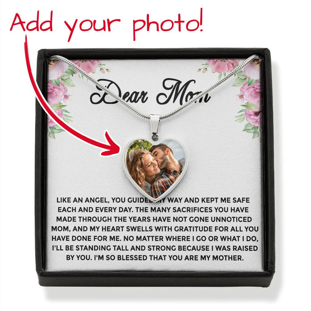 Dear Mom Custom Heart