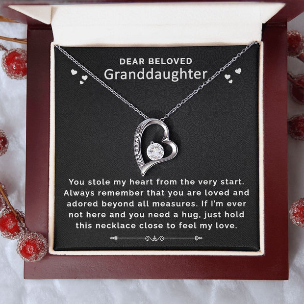 Dear Beloved Granddaughter | Forever Love Necklace