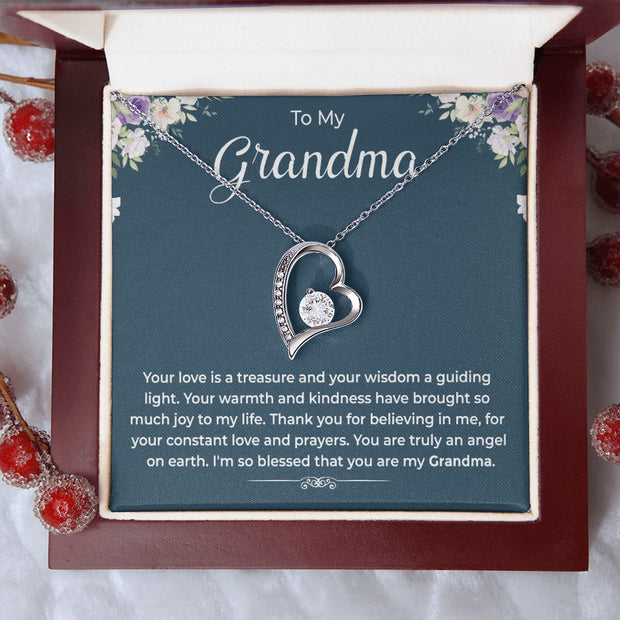To My Grandma |  Forever Love Necklace | Mother's Day| Birthday