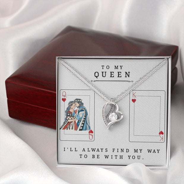 Forever Love Necklace- To My Queen