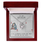 Forever Love Necklace- To My Queen