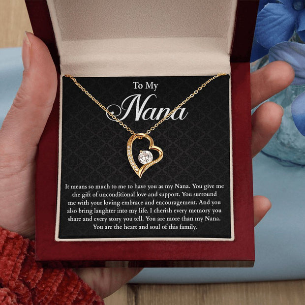 To My Nana|  Forever Love Necklace | Mother's Day| Birthday