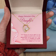 To My Daughter |  Forever Love Necklace |