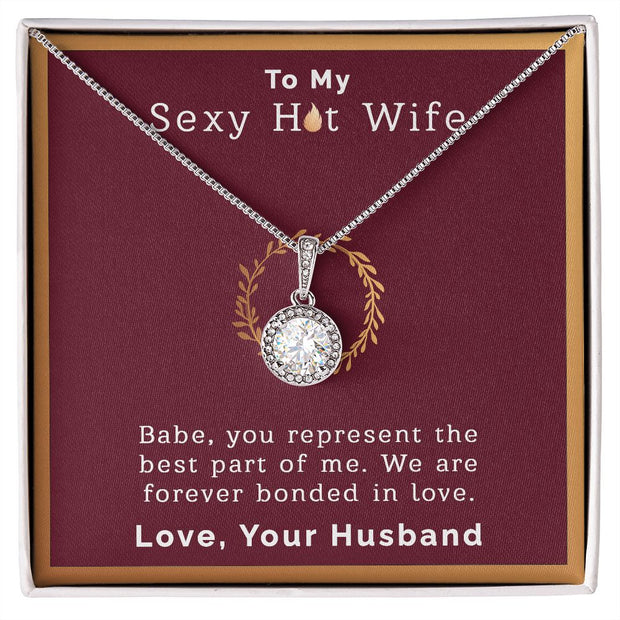 To My Sexy Hot Wife | Eternal Hope Necklace |