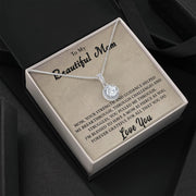 To My Beautiful Mom | Eternal Hope Necklace