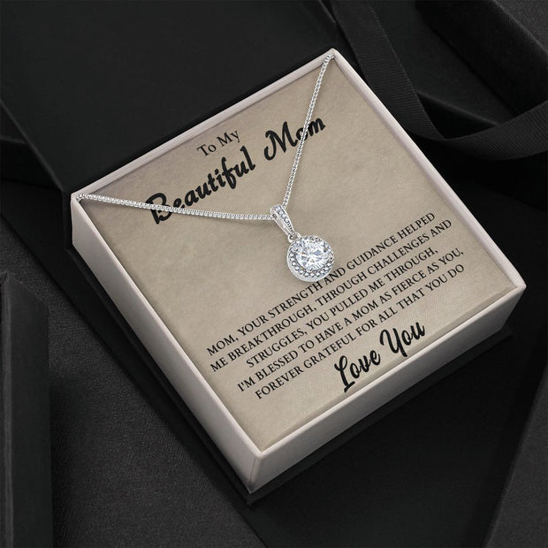 To My Beautiful Mom | Eternal Hope Necklace