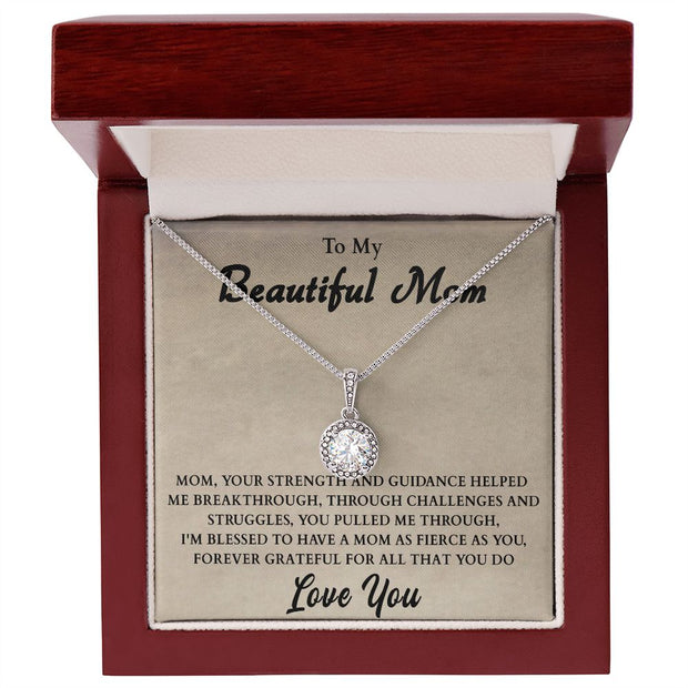 To My Beautiful Mom | Eternal Hope Necklace