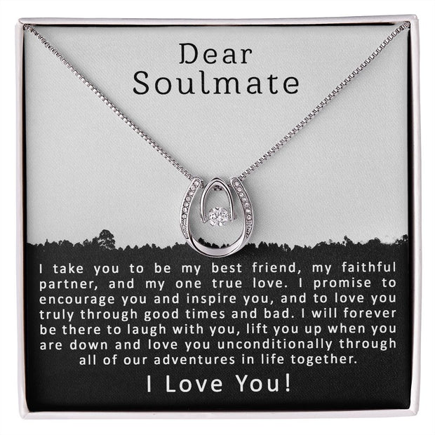 Dear Soulmate | Lucky in Love Necklace
