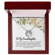 To My Granddaughter | Lucky in Love Necklace |