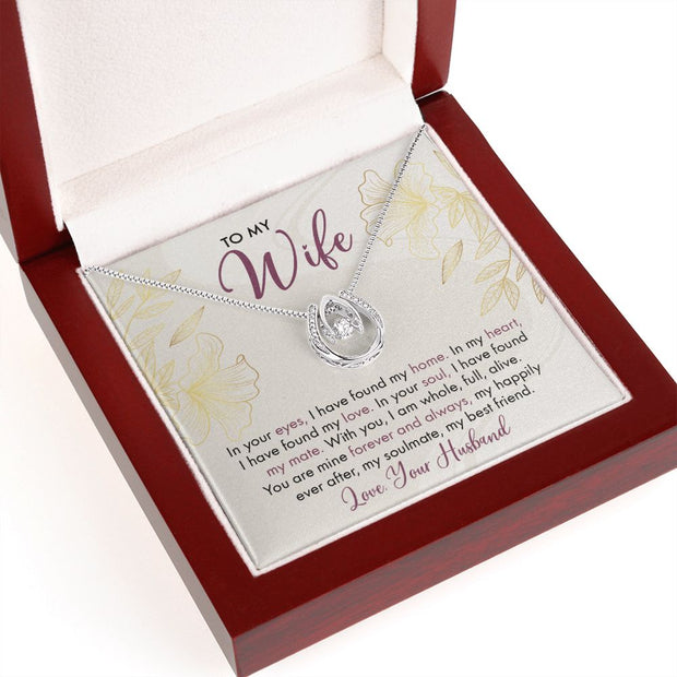 To My Wife | Lucky in Love Necklace |