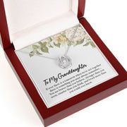 To My Granddaughter | Lucky in Love Necklace |