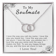 To My Soulmate | Perfect Pair Necklace