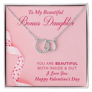To my Bonus Daughter | Perfect Pair Necklace |
