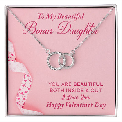 To my Bonus Daughter | Perfect Pair Necklace |