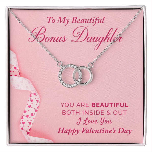 To my Bonus Daughter | Perfect Pair Necklace |