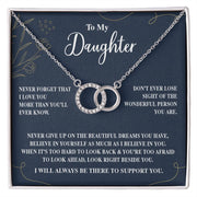 To My Daughter | Perfect Pair Necklace |