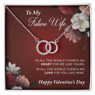 To My Future Wife | Perfect Pair Necklace |
