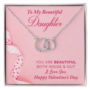 To my Daughter | Perfect Pair Necklace |