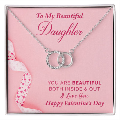 To my Daughter | Perfect Pair Necklace |