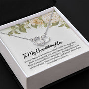 To My Granddaughter | Perfect Pair Necklace |