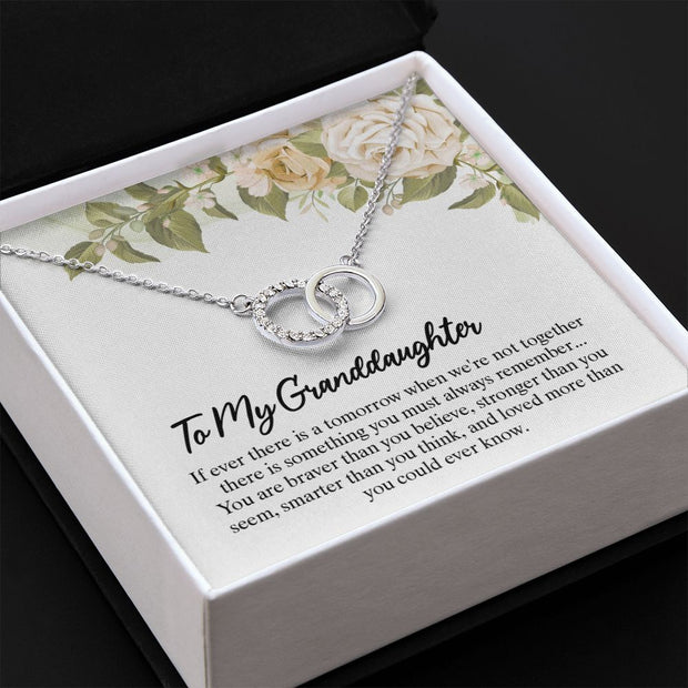 To My Granddaughter | Perfect Pair Necklace |
