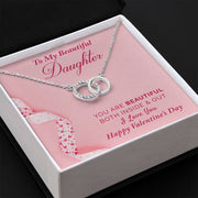 To my Daughter | Perfect Pair Necklace |