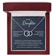 To My Daughter | Perfect Pair Necklace |